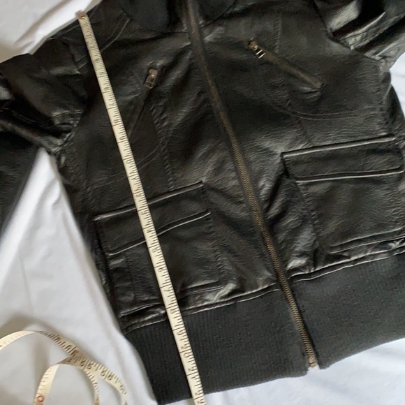 La Classic Couture Faux Leather Jacket - Picture 8 of 11